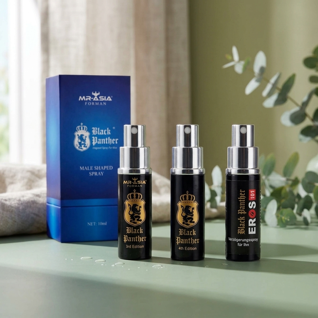 Japan Black Panther 4th Gen Review: How to Choose Among Three Topical Long-Lasting Sprays