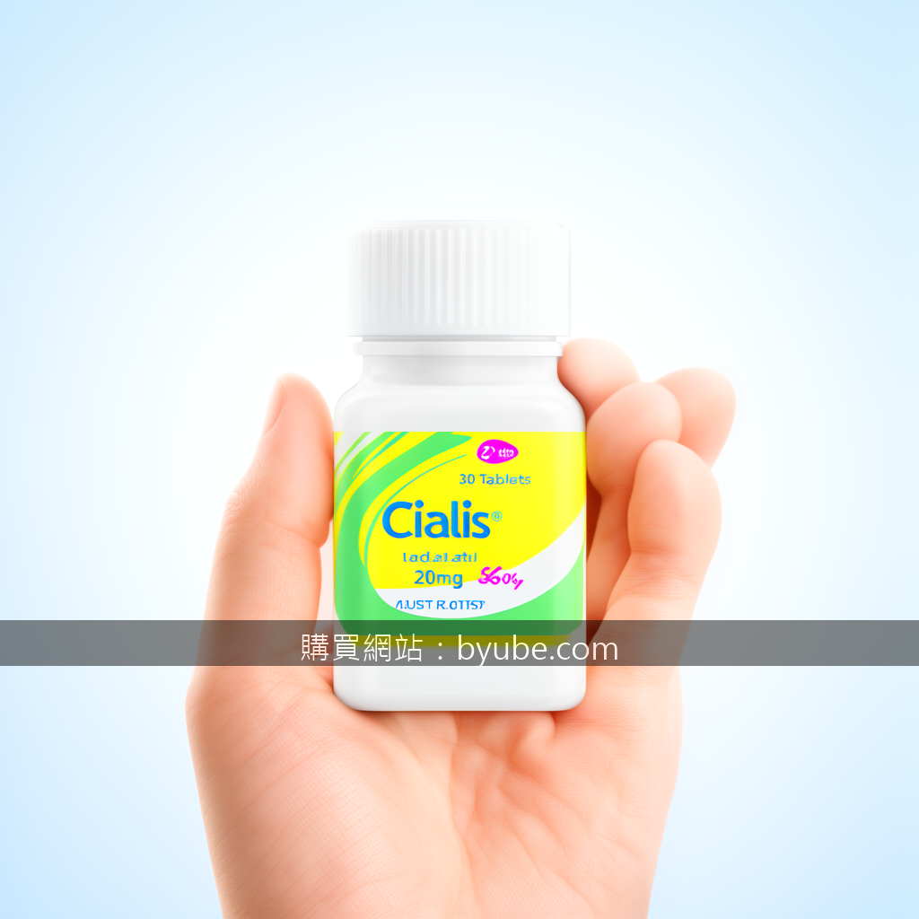 BRIGHT modern advertising photography. Place the Cialis 20mg 30 Tablets prescrip